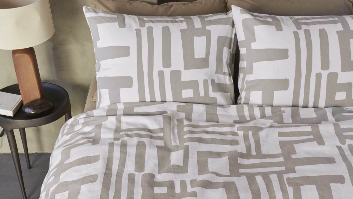 VTWonen Mixed Stripes flanel dekbedovertrek