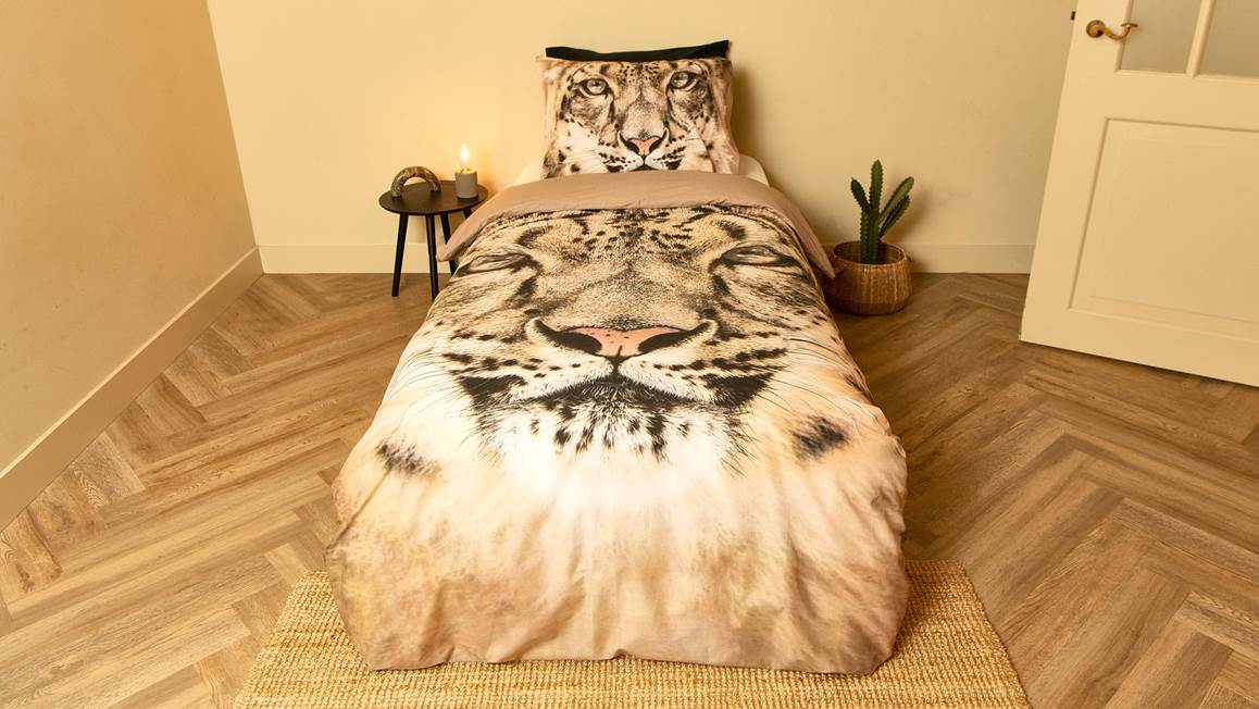 Snoozing Zayn flanel dekbedovertrek