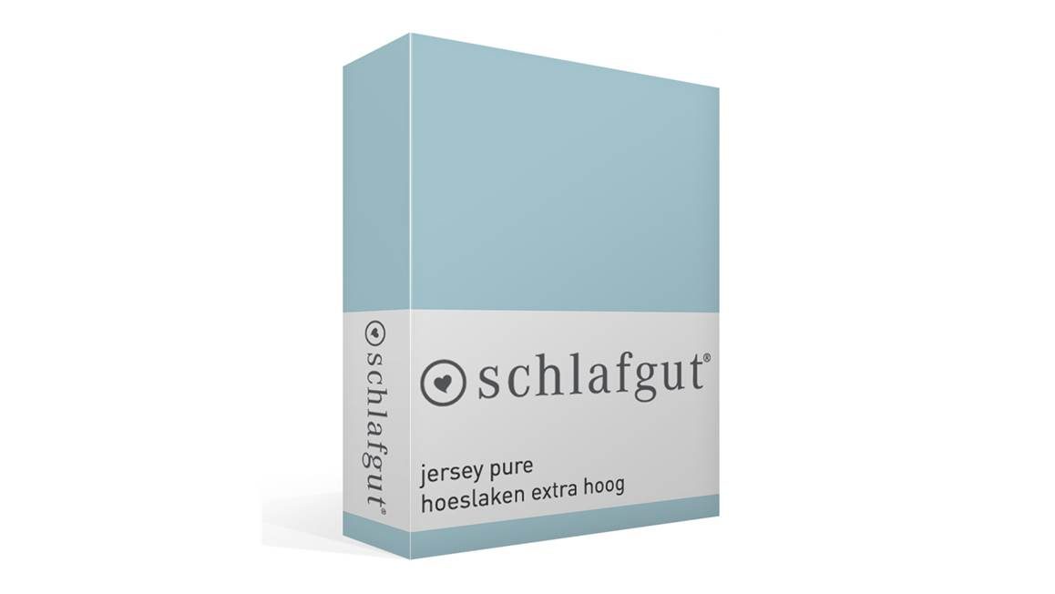 Schlafgut Jersey Pure hoeslaken extra hoog