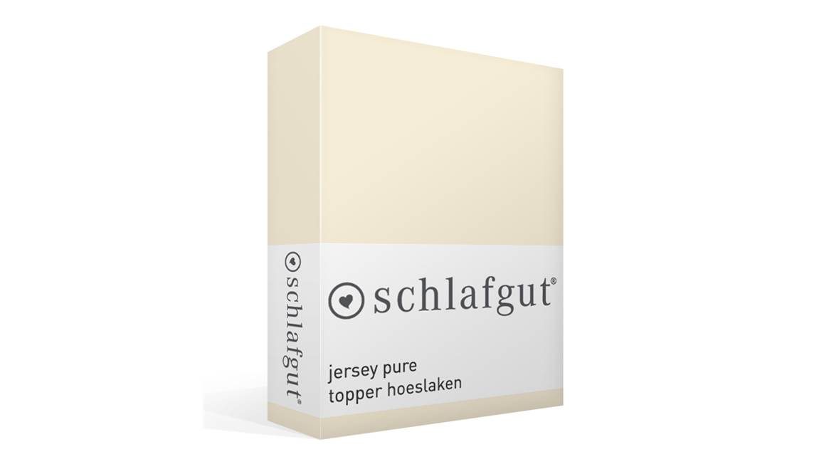 Schlafgut Jersey Pure topper hoeslaken