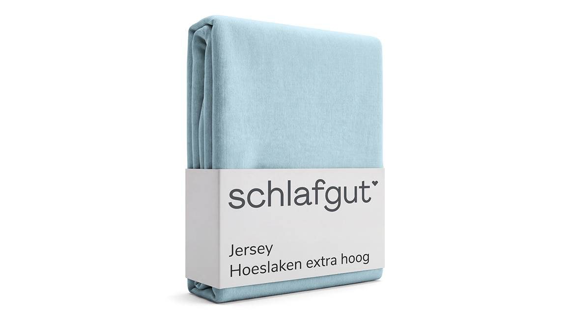 Schlafgut Jersey Pure hoeslaken extra hoog