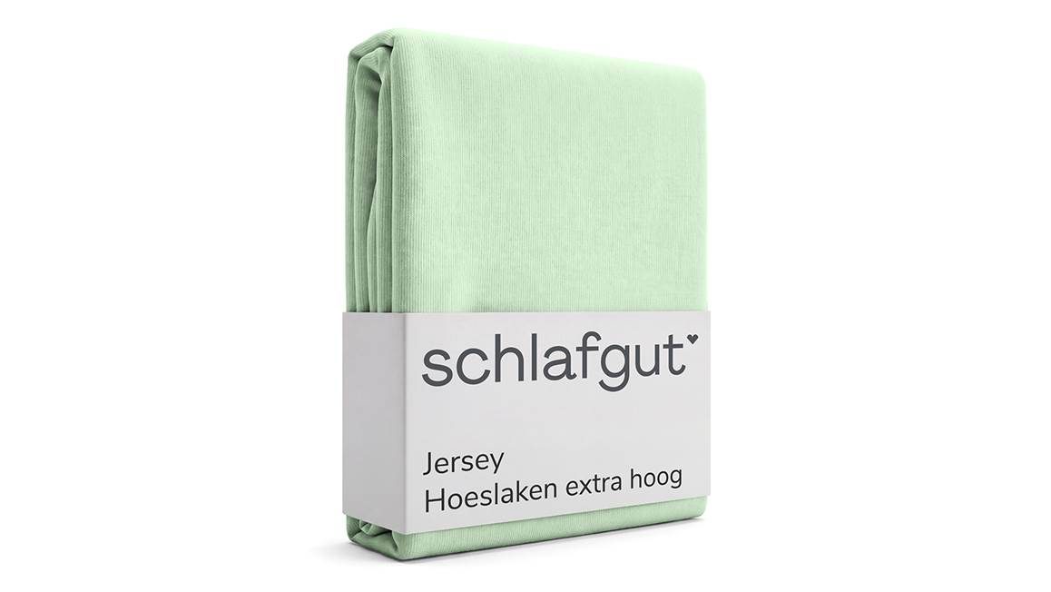 Schlafgut Jersey Pure hoeslaken extra hoog