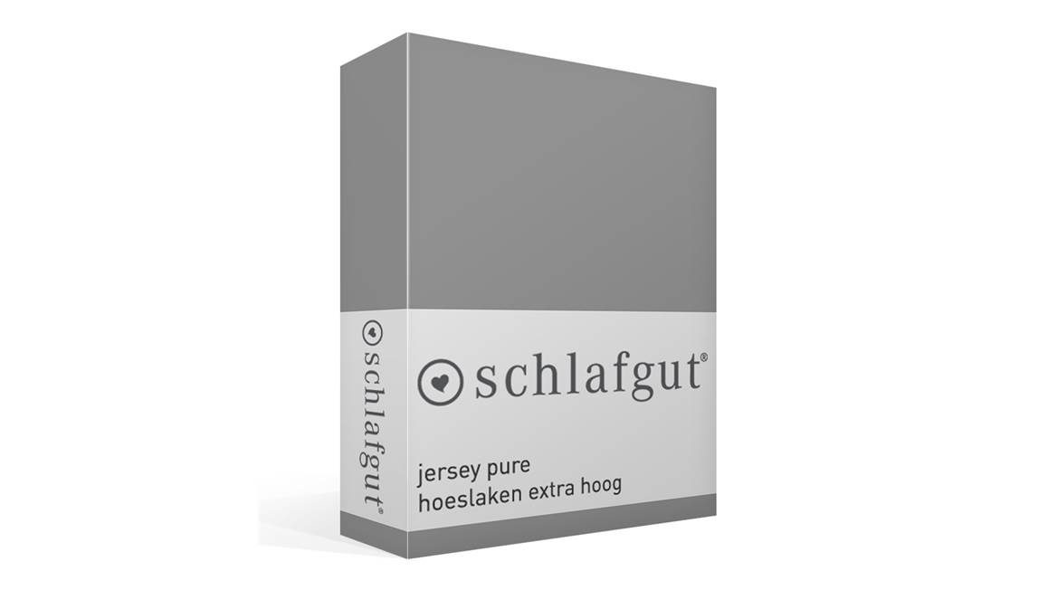 Schlafgut Jersey Pure hoeslaken extra hoog