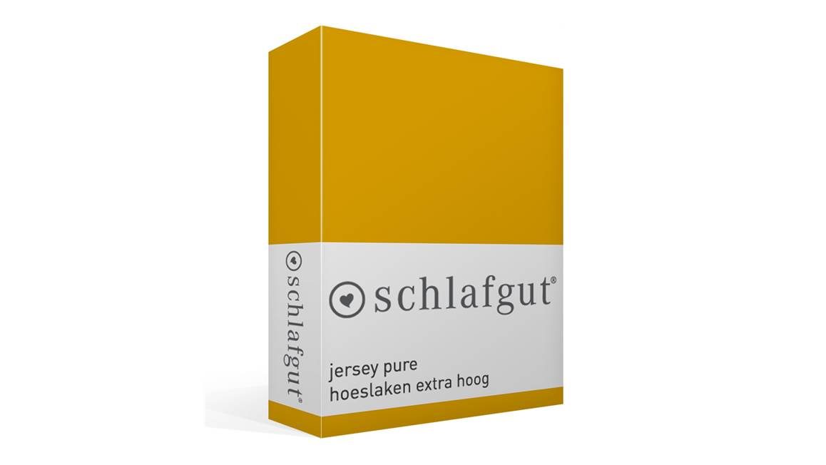 Schlafgut Jersey Pure hoeslaken extra hoog