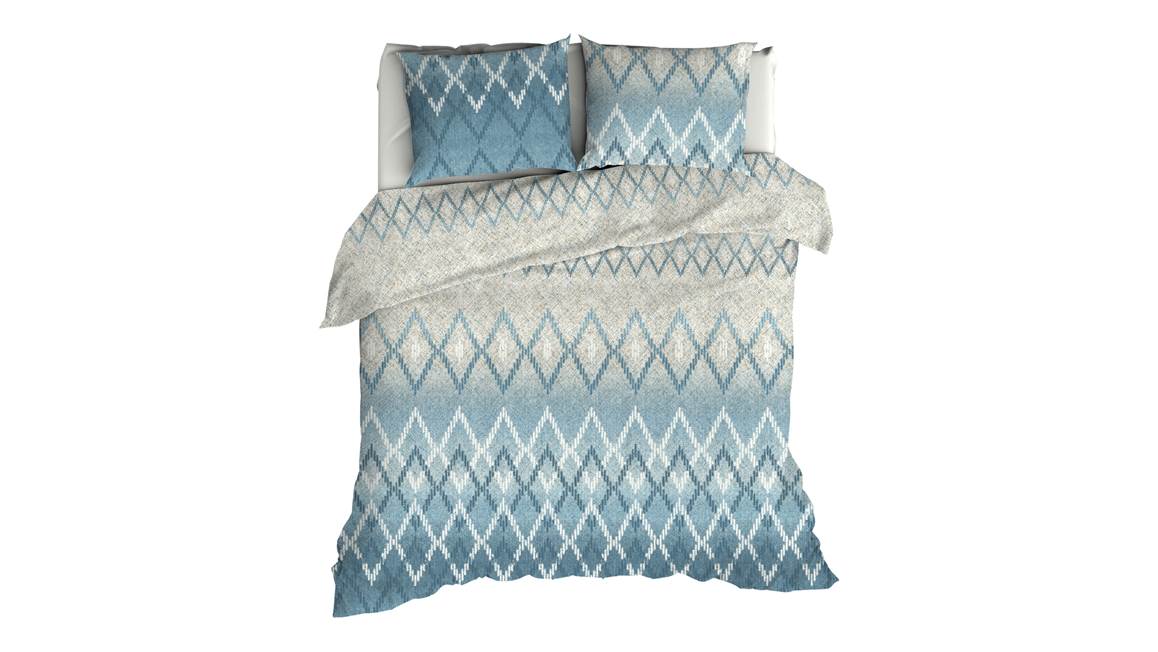 Romanette Snuggle flanel dekbedovertrek