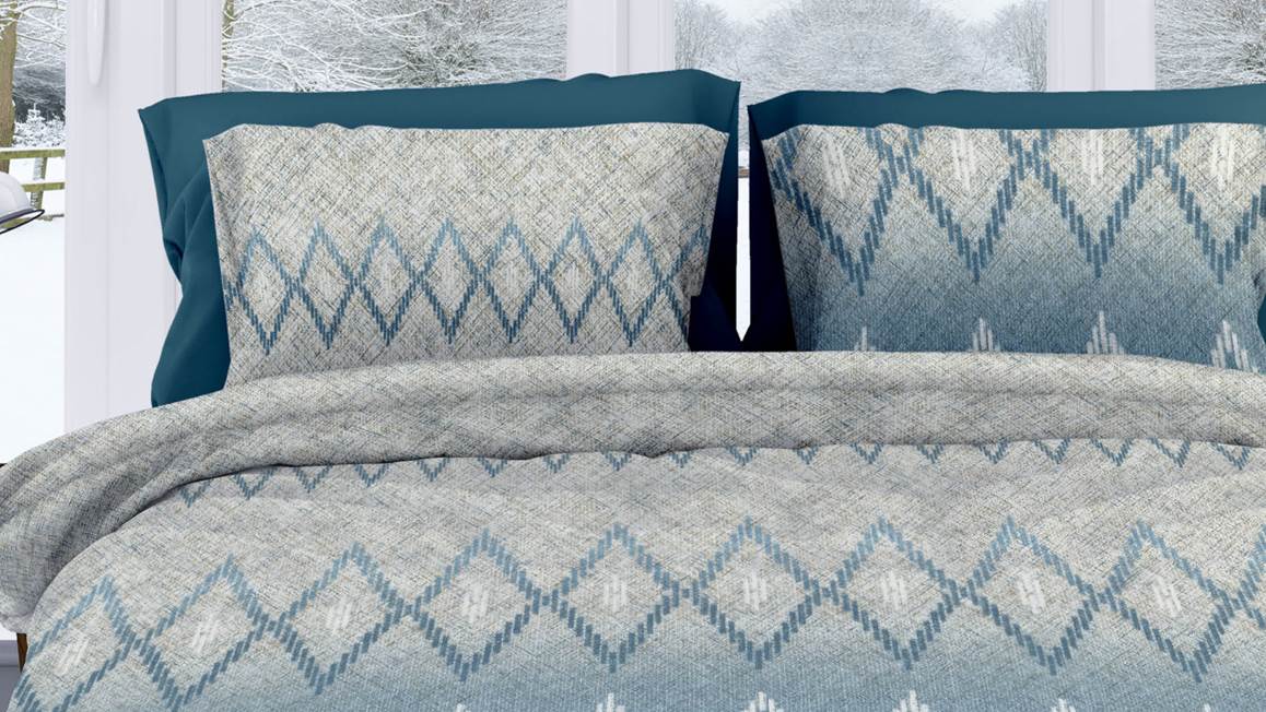 Romanette Snuggle flanel dekbedovertrek