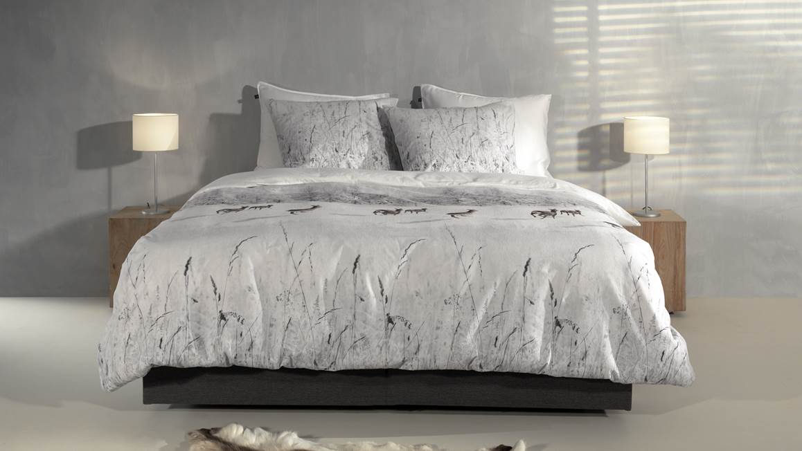 Zohome Snowy flanel dekbedovertrek