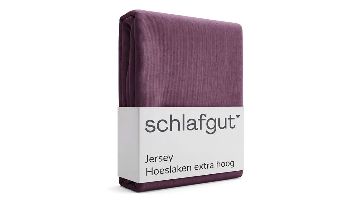 Schlafgut Jersey Pure hoeslaken extra hoog