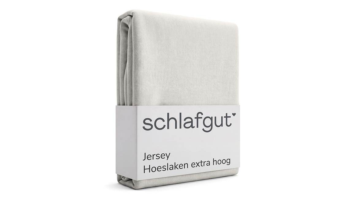 Schlafgut Jersey Pure hoeslaken extra hoog