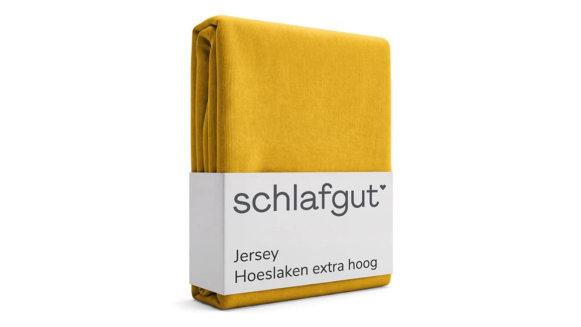 Schlafgut Jersey Pure hoeslaken extra hoog