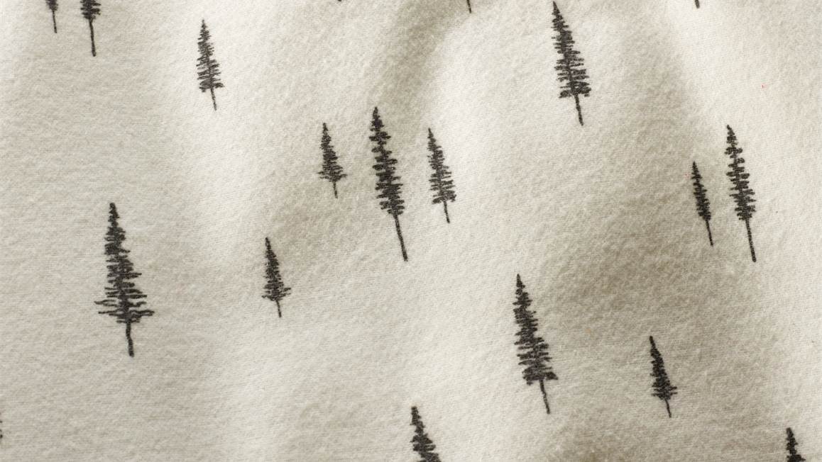 De Witte Lietaer Dentree flanel dekbedovertrek