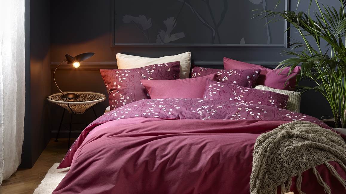 De Witte Lietaer Violetta flanel dekbedovertrek