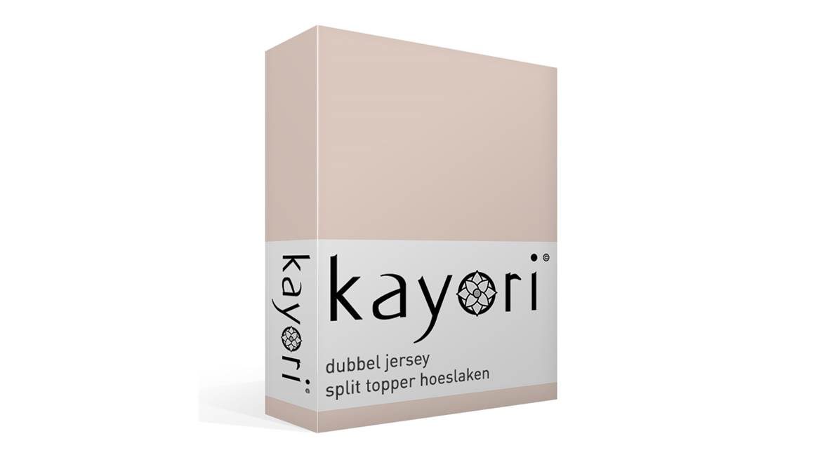 Kayori Saiko dubbel jersey split-topper hoeslaken