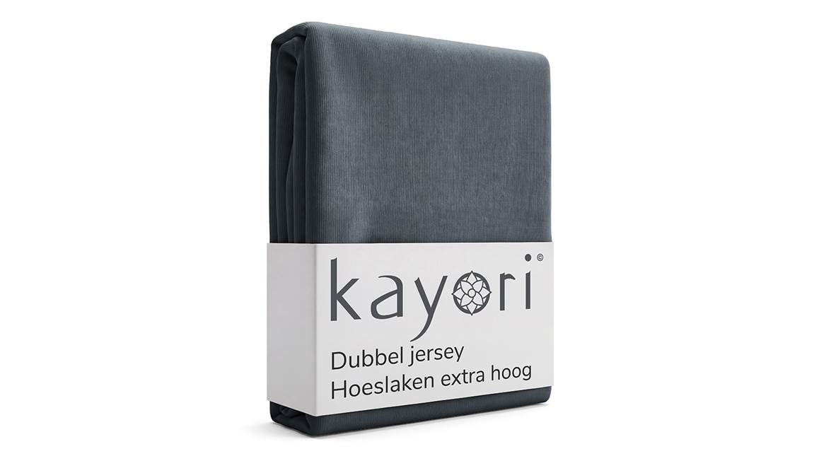 Kayori Saiko dubbel jersey hoeslaken extra hoog