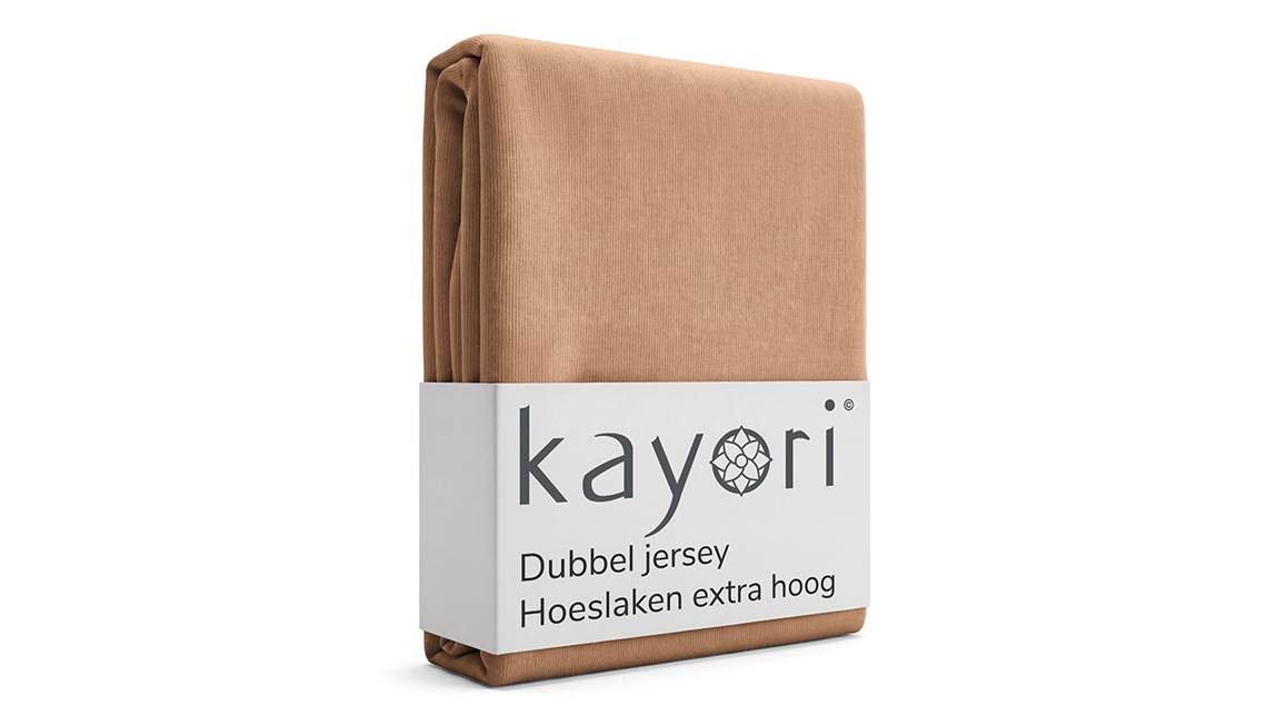 Kayori Saiko dubbel jersey hoeslaken extra hoog