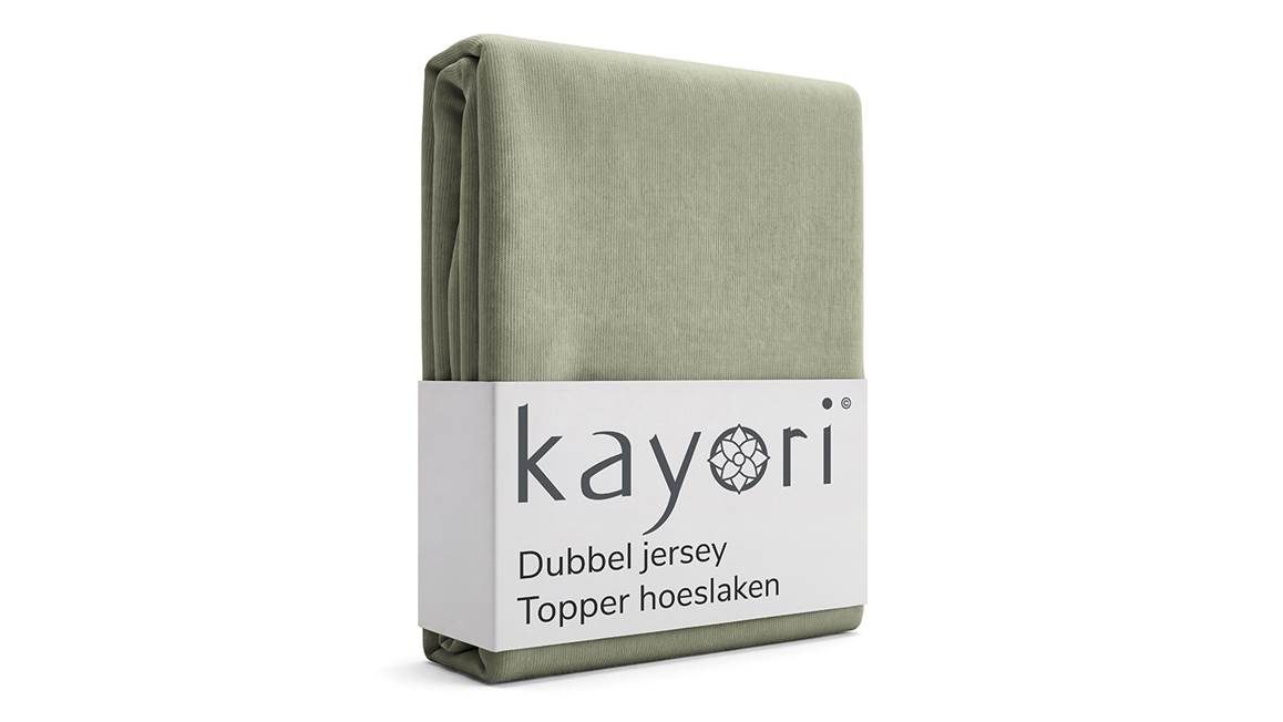 Kayori Saiko dubbel jersey topper hoeslaken