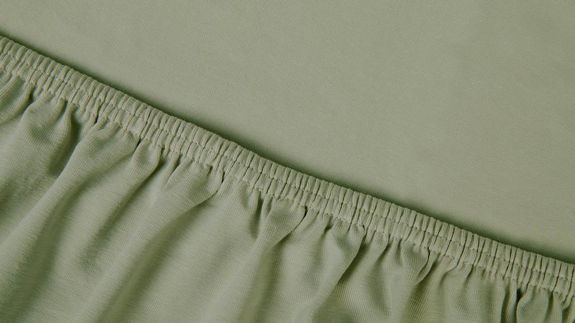 Kayori Edo katoen-satijn hoeslaken extra hoog