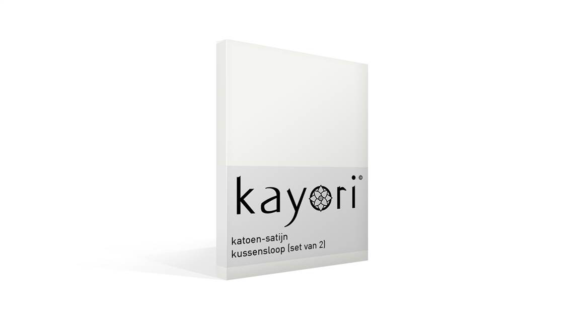 Kayori Edo katoen-satijn kussenslopen (set van 2)