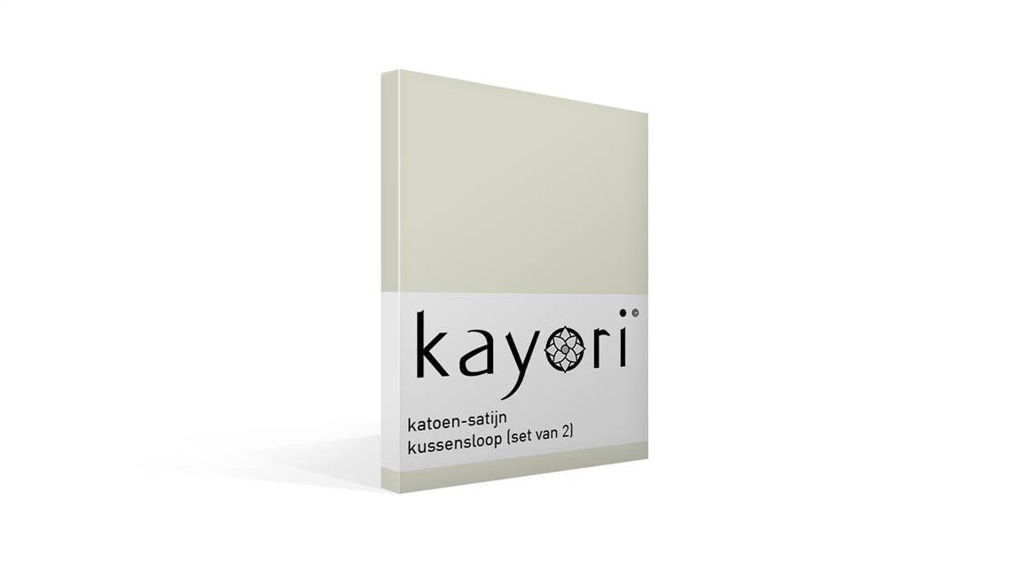 Kayori Edo katoen-satijn kussenslopen (set van 2)