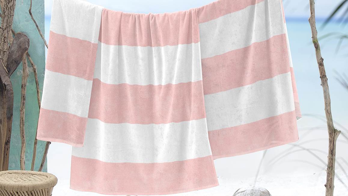 Cinderella Dune Stripe strandlaken