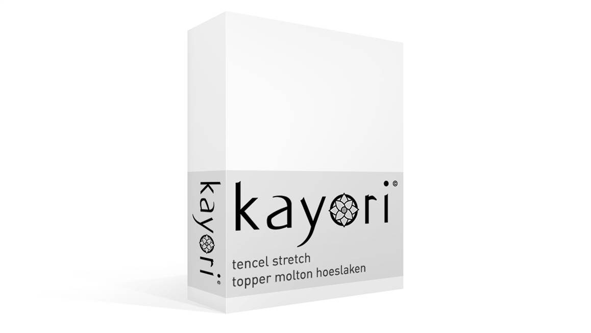 Kayori Neru Tencel stretch topper molton hoeslaken