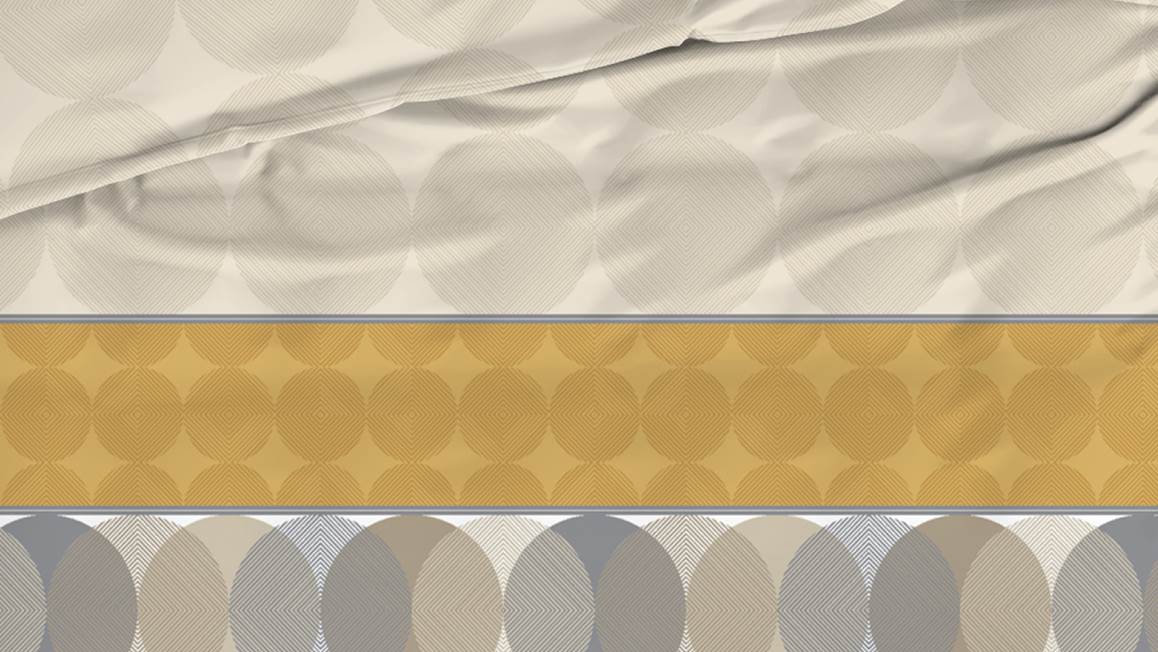 Satin d'Or Cercles dekbedovertrek