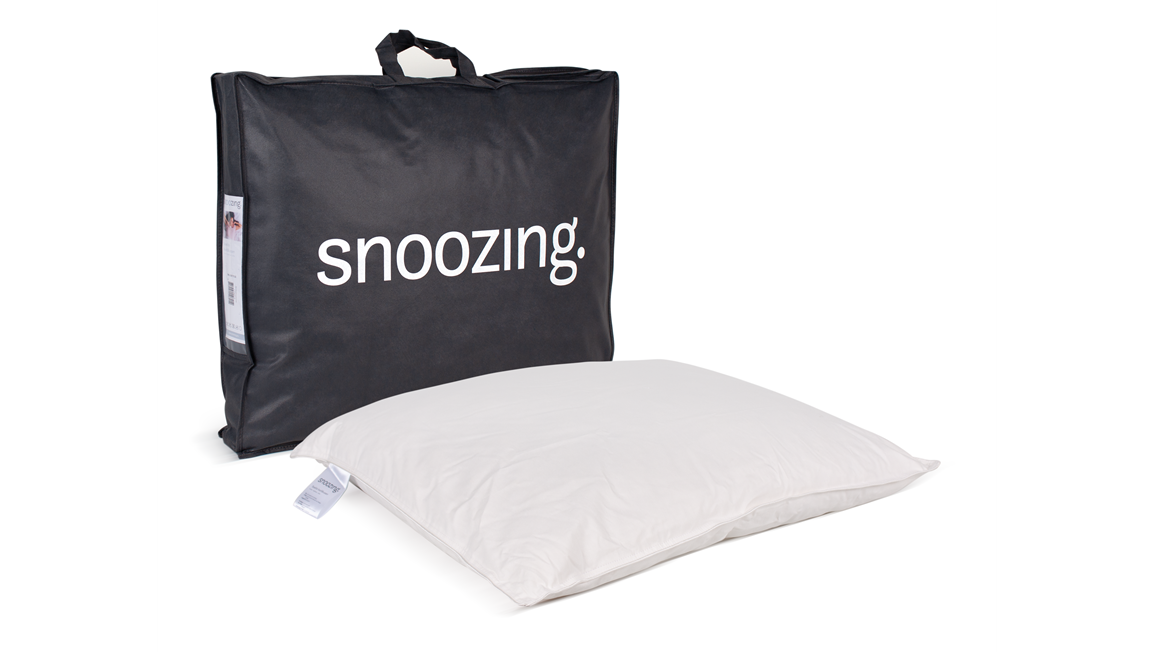Snoozing Texelite wollen medium hoofdkussen