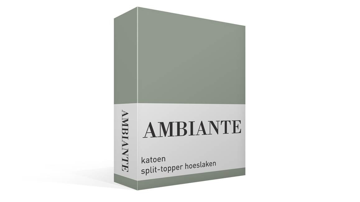 Ambiante Cotton Uni split-topper hoeslaken