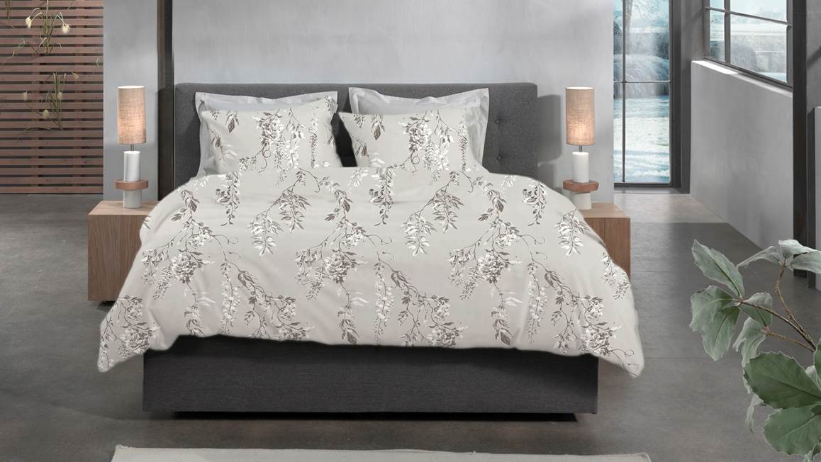 Heckettlane Chiara flanel dekbedovertrek