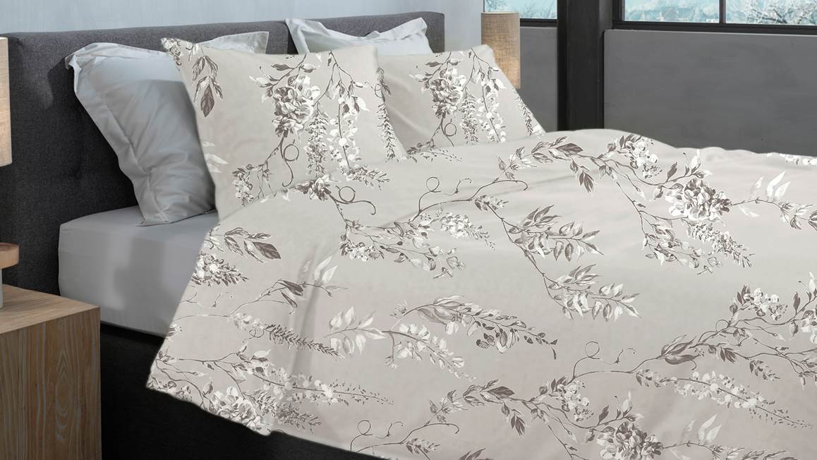 Heckettlane Chiara flanel dekbedovertrek