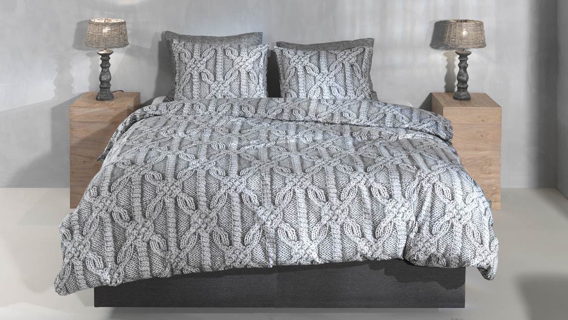 Zohome Corda flanel dekbedovertrek
