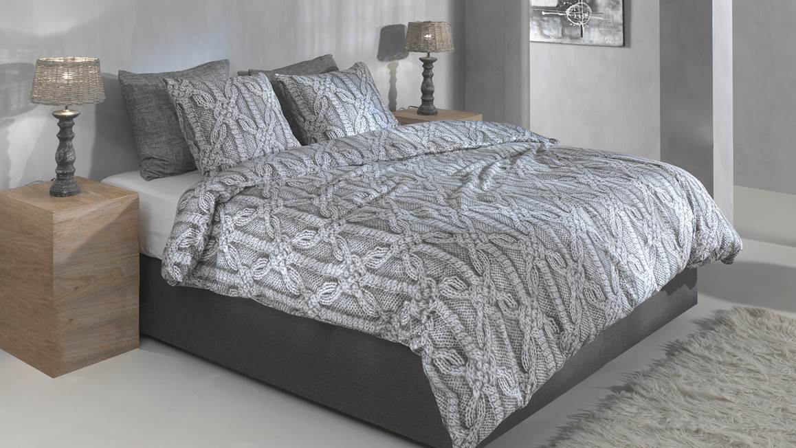Zohome Corda flanel dekbedovertrek