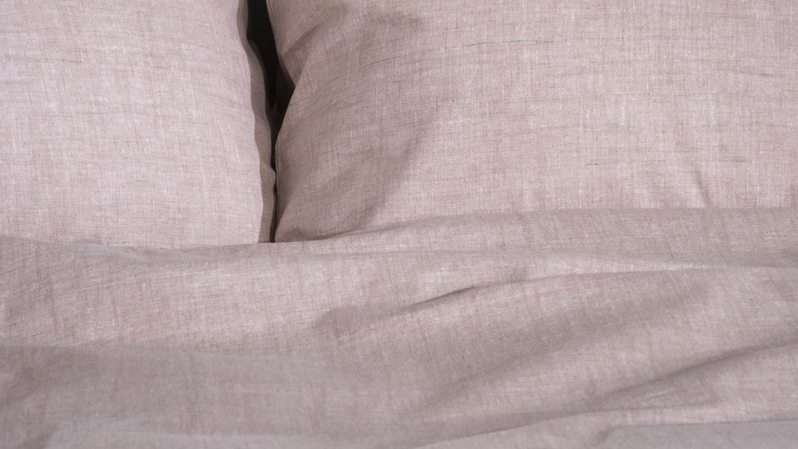 Zohome Flanella di Lino flanel dekbedovertrek