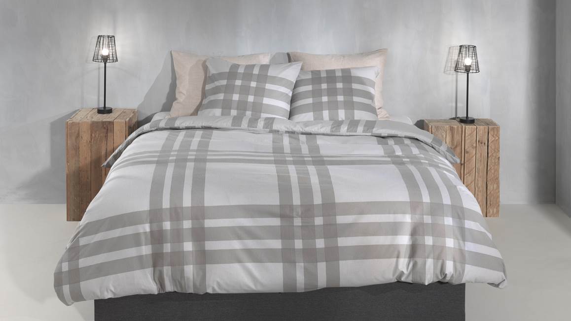 Zohome Rombi flanel dekbedovertrek