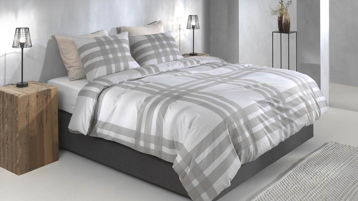 Zohome Rombi flanel dekbedovertrek