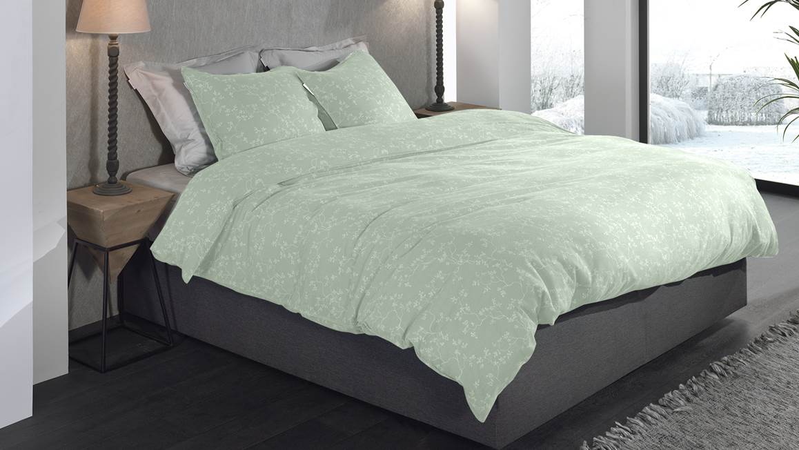 Heckettlane Alloro flanel dekbedovertrek