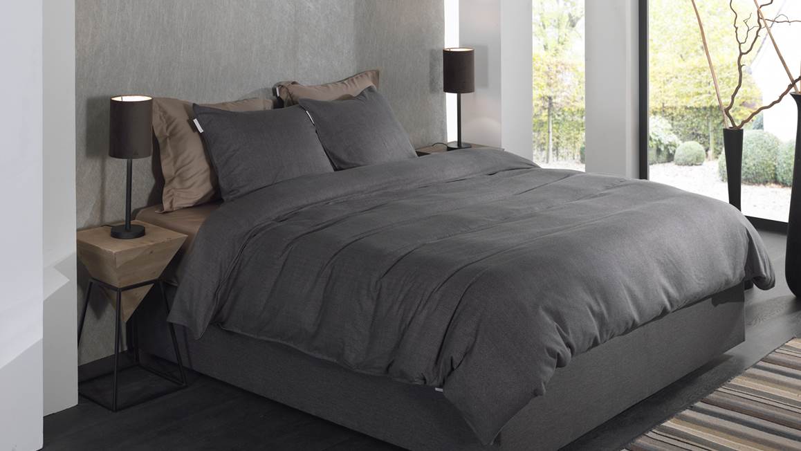 Heckettlane Spina flanel dekbedovertrek