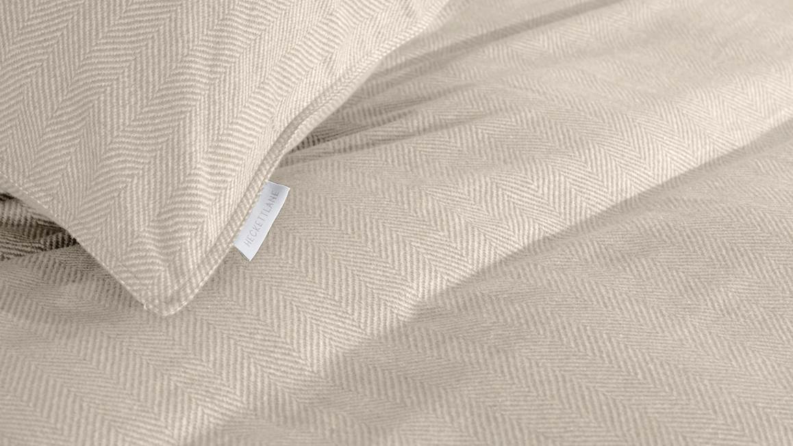 Heckettlane Spina flanel dekbedovertrek