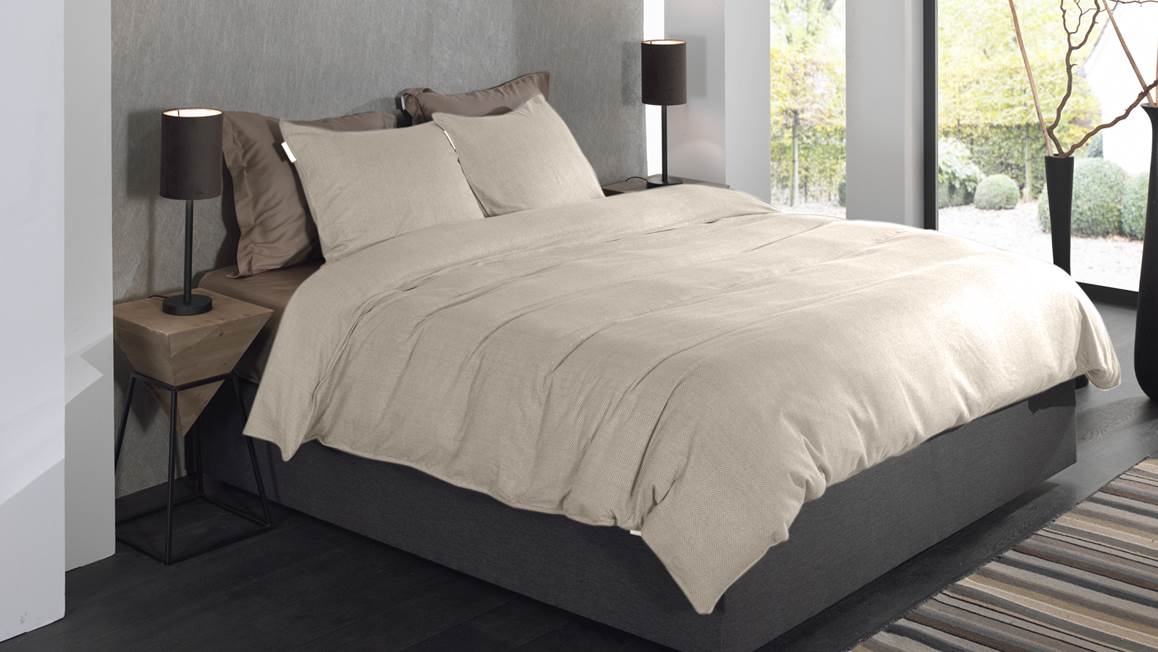 Heckettlane Spina flanel dekbedovertrek