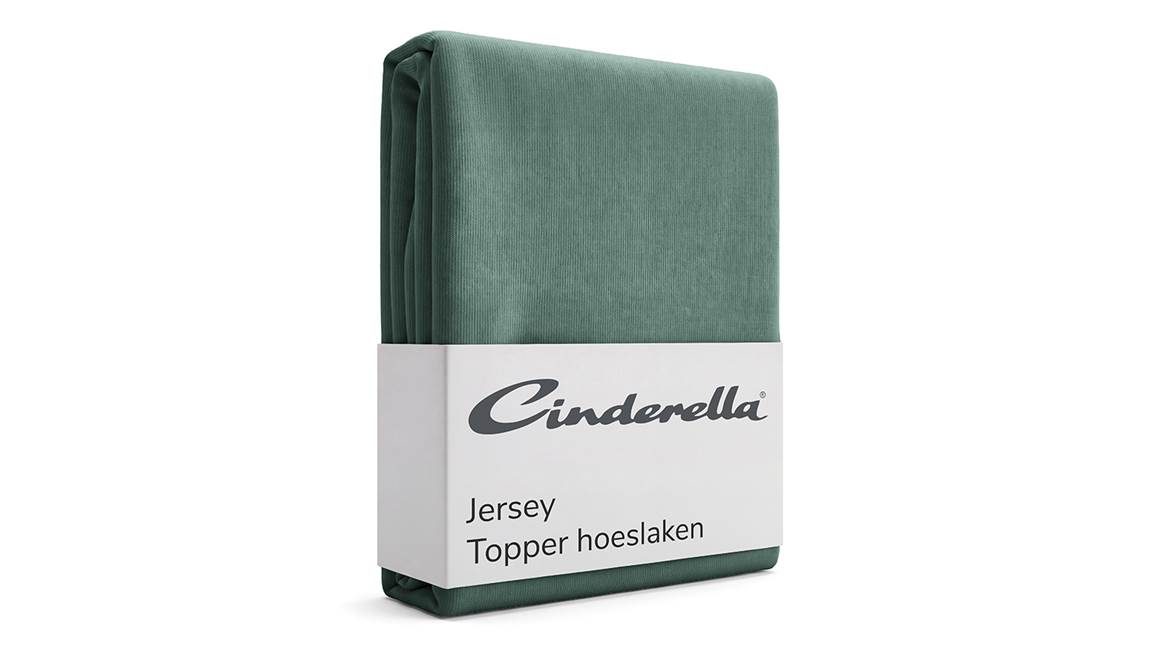 Cinderella jersey topper hoeslaken