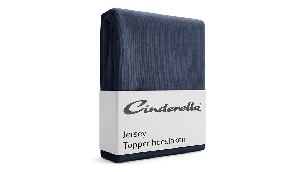 Cinderella jersey topper hoeslaken