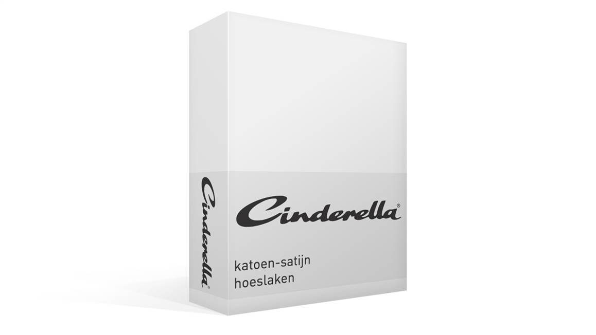 Cinderella katoen-satijn hoeslaken