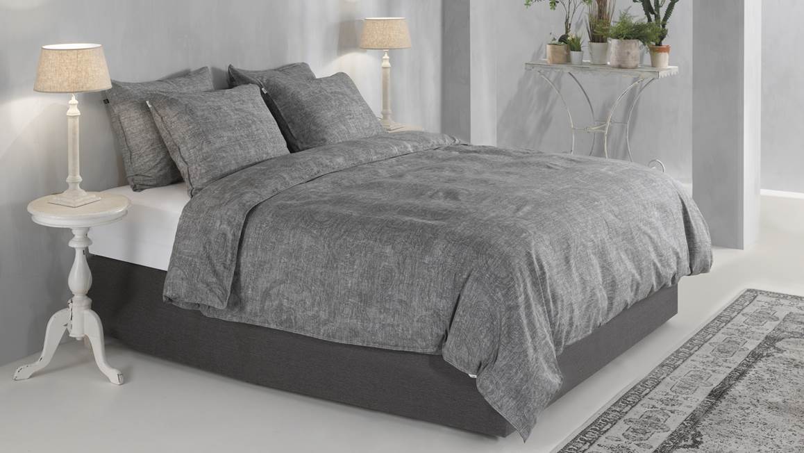 Zohome Paisley di Lino dekbedovertrek