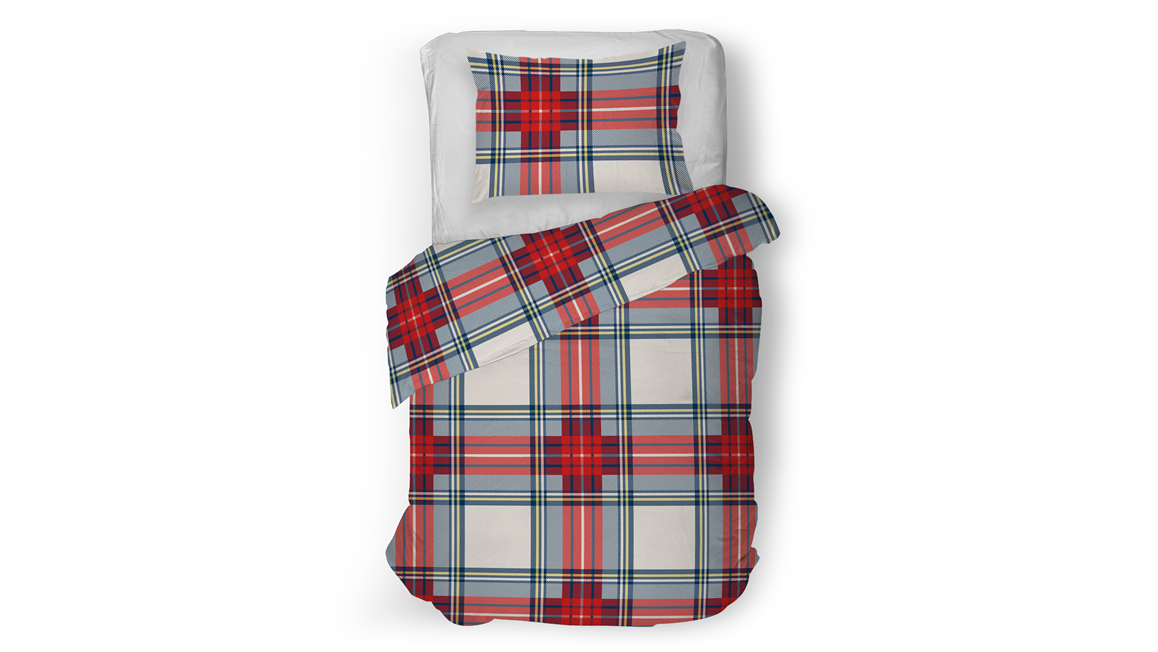 Snoozing Elies flanel dekbedovertrek