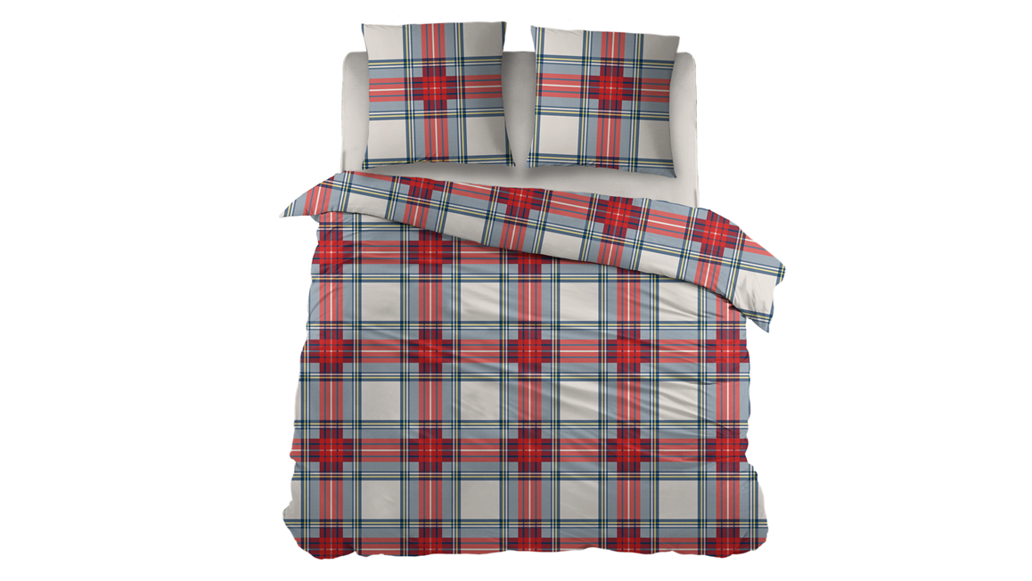 Snoozing Elies flanel dekbedovertrek