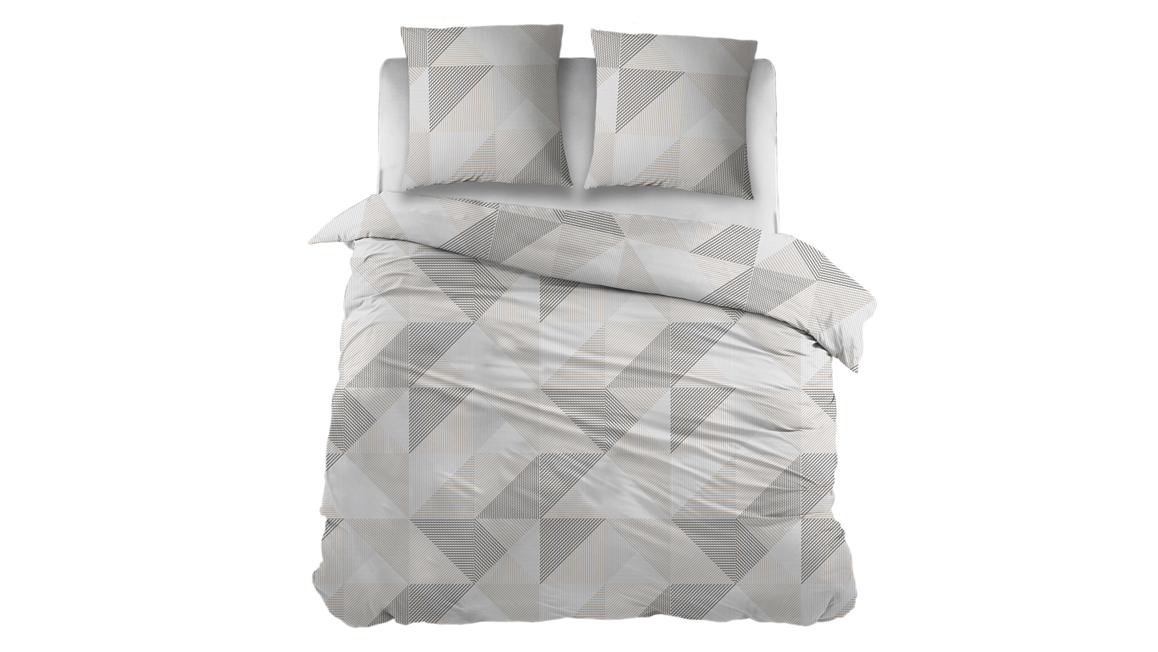Snoozing Gusta flanel dekbedovertrek
