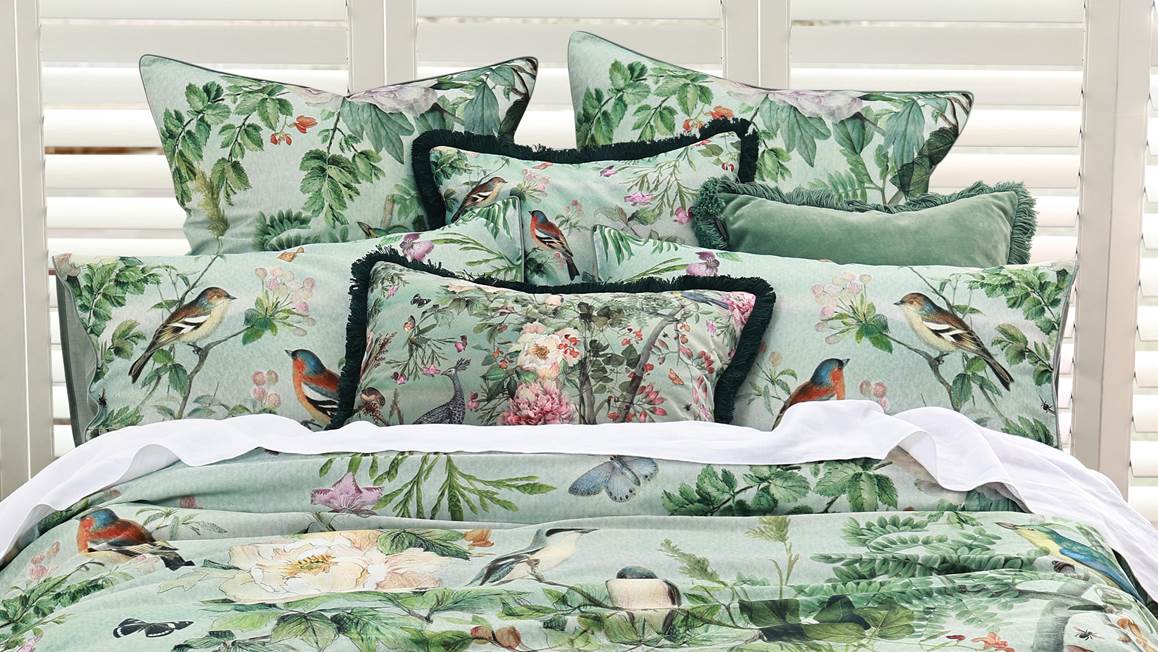M.M Linen Chinoiserie dekbedovertrek