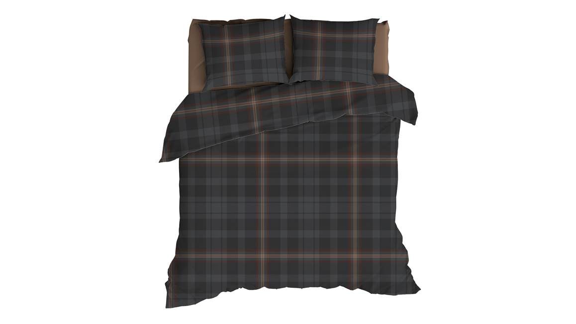 Romanette Bariloche flanel dekbedovertrek
