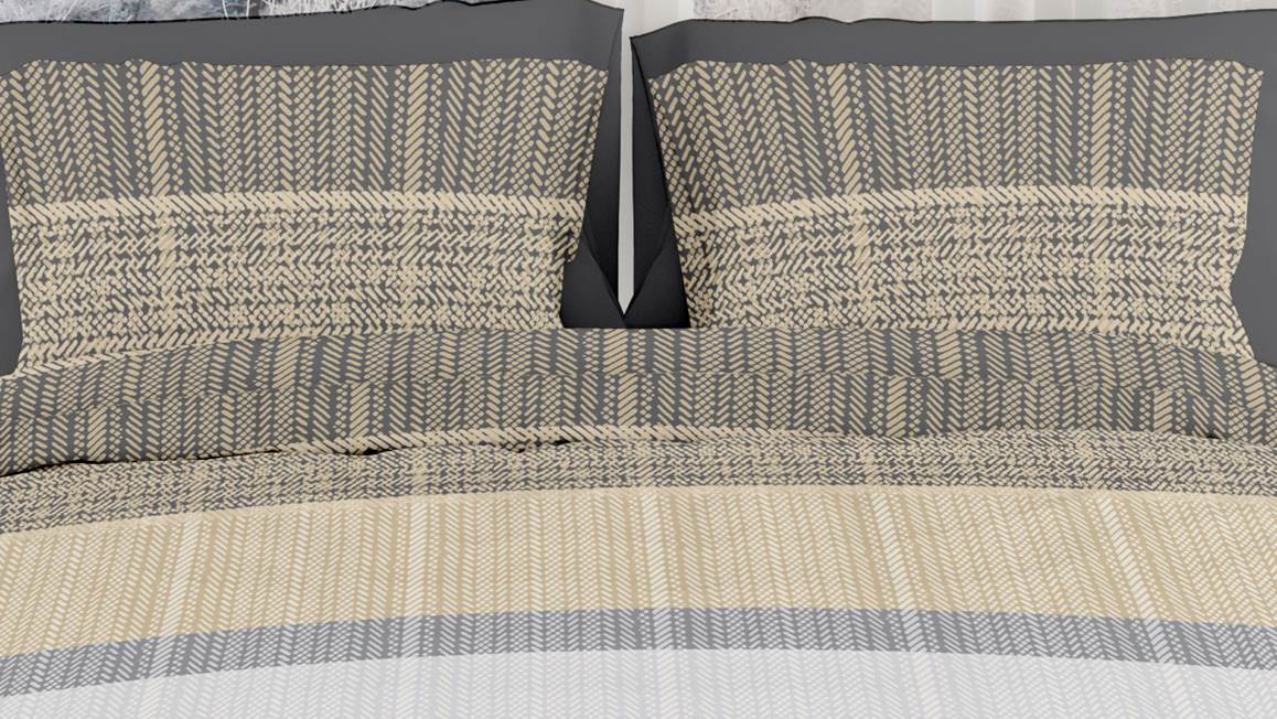 Romanette Cortina flanel dekbedovertrek