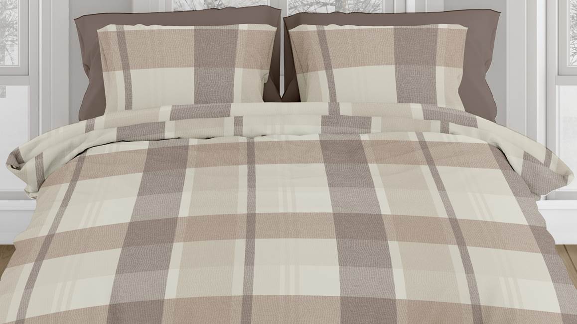Romanette Falcon flanel dekbedovertrek